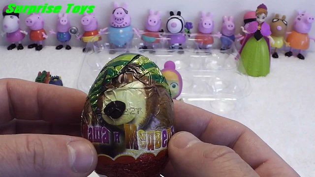 Маша и Медведь, Masha i Medved, Frozen, Disney, Peppa Pig, Frozen Toys, Peppa Pig Toys, 11