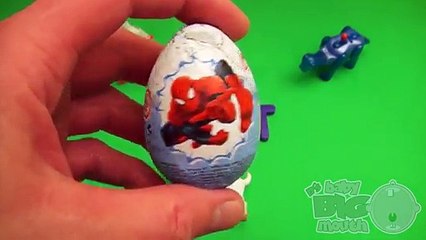 Spider-Man Surprise Egg Learn-A-Word! Spelling Farm Animals! Lesson 3