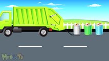 Garbage Truck - Monster Trucks For Children - Mega Kids Tv