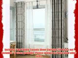 InTheHouse Floral Thermal Insulated Blackout Curtains - Grommet Top 2 Panels - 72Wx63L