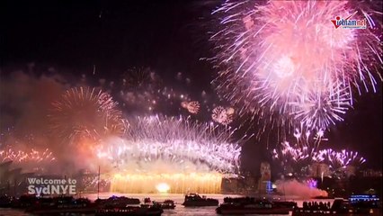 [HAPPY NEW YEAR] Những màn pháo hoa chào đón năm mới đặc sắc nhất 2016