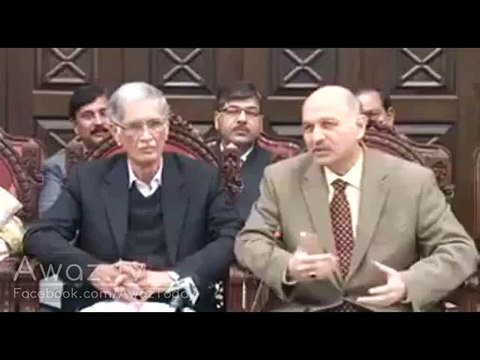 Views of Senator Mushahid hussain about CM KP and KP Government