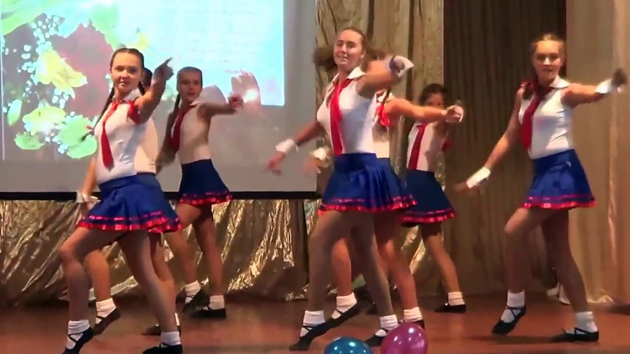 Dancing Schoolgirls