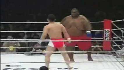 600lbs Sumo Vs 169lbs MMA Fighter