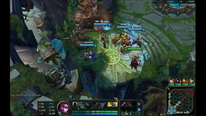 LOL - Vayne vs Jinx - Bot Line [HD - 2015]