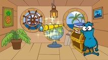 Choocha Funnyboy Clown: Interactive Cartoon Games Find TREASURE on a Pirate Ship!