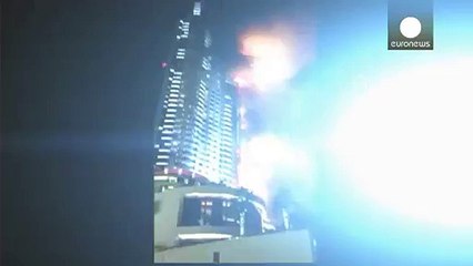 Dubai: more than a dozen injured in massive skyscraper fire
