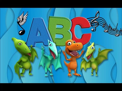 Il treno dei Dinosauri - Alfabeto ABC Italiano per Bambini - canzone semplice ABCD per Bim
