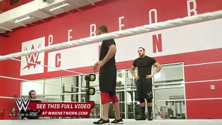 WWE Network׃ Sami Zayn takes his first step back in a ring׃ WWE Breaking Ground