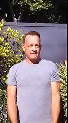 Tom Hanks – Ice Bucket Challenge