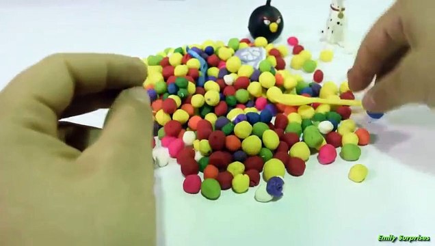 Mega Play Doh Surprise Eggs Toys Frozen Spongebob LPS MLP Barbie Cars Shopkins Hello Kitty