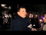 Report TV - Çako: Gëzuar të gjithë shqiptarëve Policia në gatishmëri për sigurinë tuaj