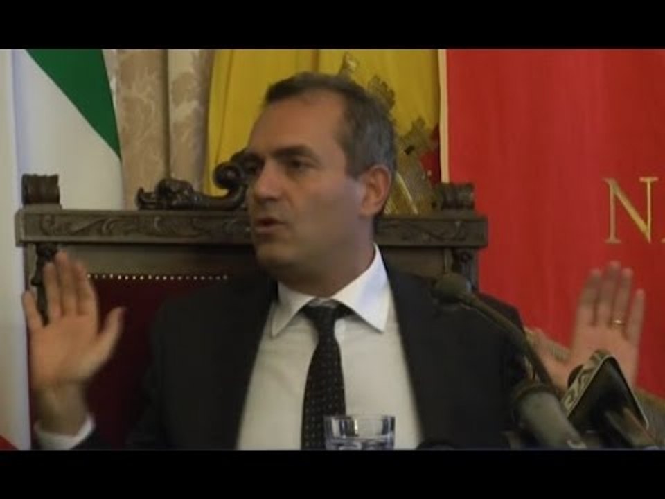 Napoli - Bagnoli, de Magistris ricorre contro commissariamento (23.11.15)