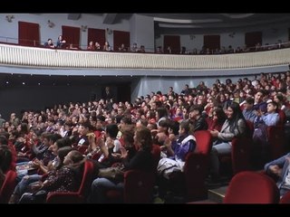 Napoli - Gli alunni "a lezione" da Eduardo De Filippo (20.11.15)