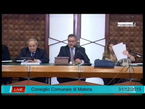 Matera - Consiglio comunale 31 dicembre 2015 09 44 26