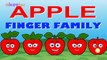 Apple Cartoons Animation Singing Finger Family Nursery Rhymes for Preschool Childrens Son