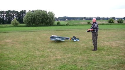 ARADO AR 240 GIANT RC SCALE OLDTIMER MODEL AIRCRAFT FLIGHT / E Meeting Birkholz 2015 *1080