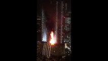 High Rise Hotel at Dubai - Dubai Hotel On Fire Before New Years 2015/2016