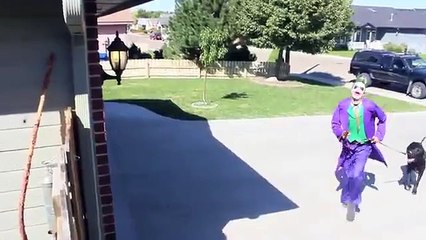 Joker vs Spiderman - Real Life Superhero Battle! Death Match Fight - YouTube