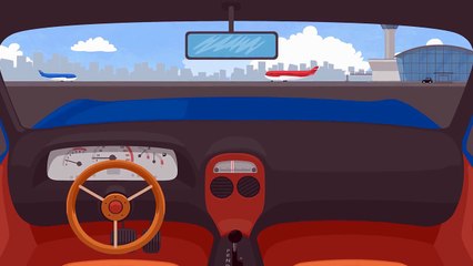 Doc McWheelie: Holiday (2) Ride a LONDON BUS & TAXI (Car Cartoons)