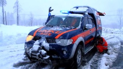 Rize Karda Mahsur Kalan Hasta Çocuklara 5 Saatte Ulaşıldı