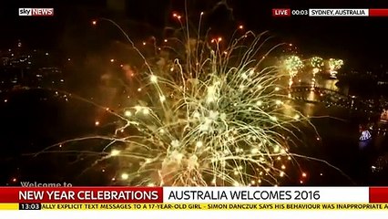 New Years Fireworks Sydney Australia 2016 HD FULL SHOW