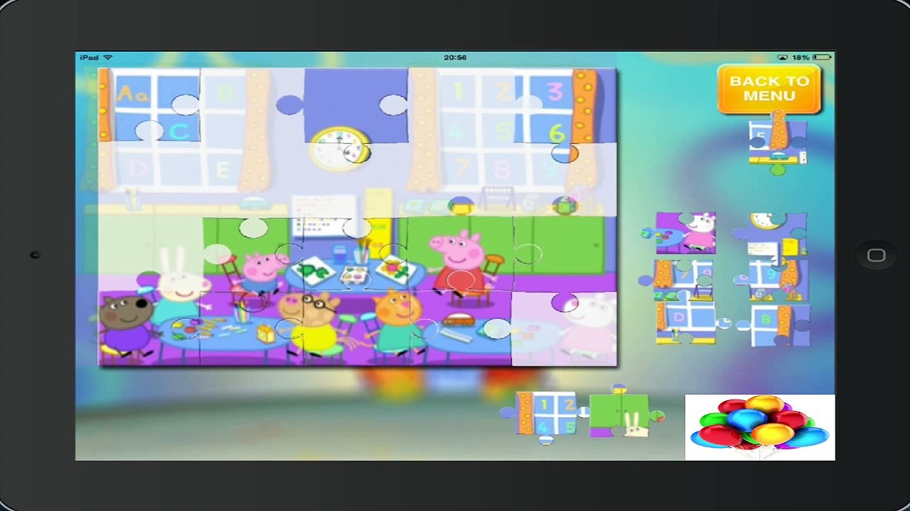 peppa pig game PEPPA PIG english puzzle english