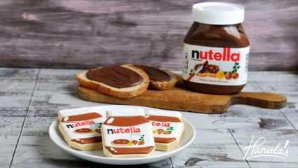 NUTELLA JAR COOKIES