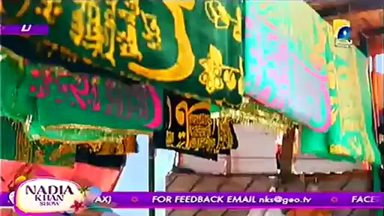 Nadia Khan Show - 1st January 2016 - Part 1 - Faisal Qureshi & Ejaz Aslam