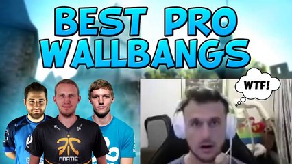 CSGO - BEST OF PRO WALLBANGS Ft FalleN Skadoodle olofmeister AND More