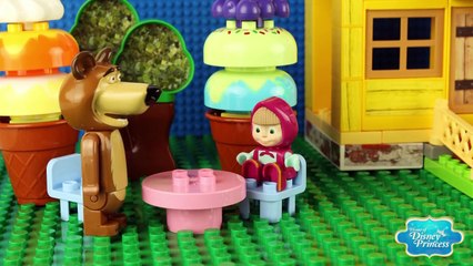 ♥ Masha and the Bear Compilation 2015 Маша и Медведь (The Golden Fish, Garden of Ice Cream