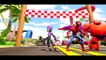 SPIDERMAN meets Big Hero 6' Heroes - BAYMAX and HIRO HAMADA! Children's Video!