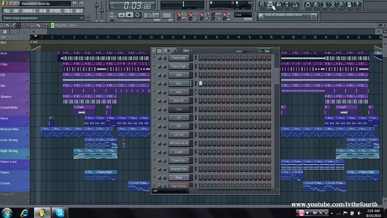 FL Studio 9- Video Game Rap Beat (Free Download)