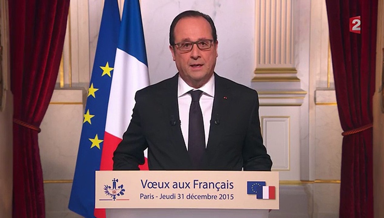 "Françaises et Français, je suis fier de vous" : regardez l'intégralité des vœux de François Hollande