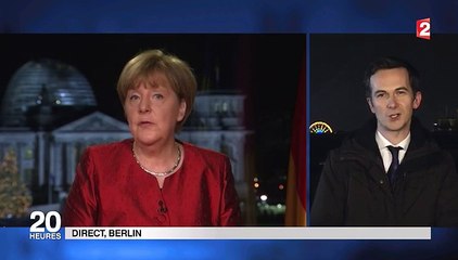 Allemagne : les vœux d'Angela Merkel marqués par la question des réfugiés