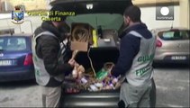 Confiscadas en Italia varias toneladas de petardos y fuegos artificiales ilegales