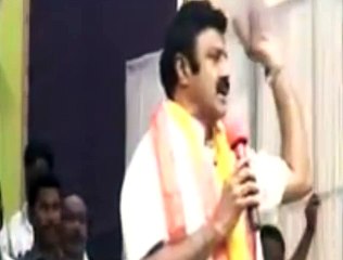 Nandamuri Balakrishna comments on NTR