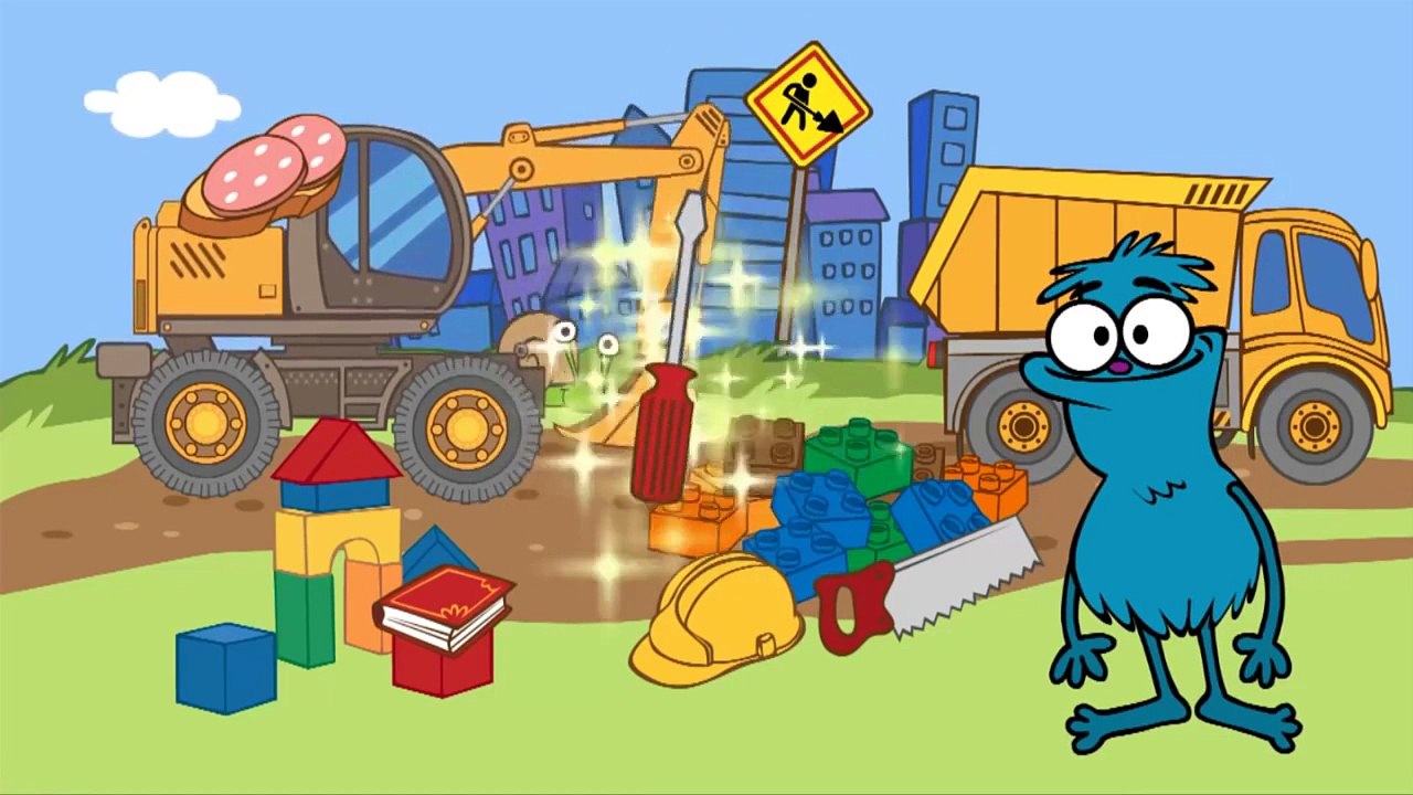 Choocha Funnyboy Clown: Interactive Cartoon Games Build a House & Garage!