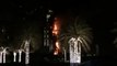 A fire engulfs The Address Hotel in downtown Dubai in the United Arab Emirates #NewYearsEve2016