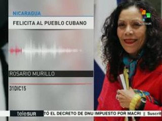 Felicita Nicaragua a Cuba en aniversario de la revolución