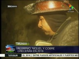 Precios de los metales registrarían un alza en 2016