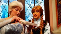 Anna & Elsa see my enchanted rose  Disneyland!