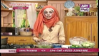 Home Cooking by Chef Maeda Rahat, Pizza Mania, 18-11-13, Part 1