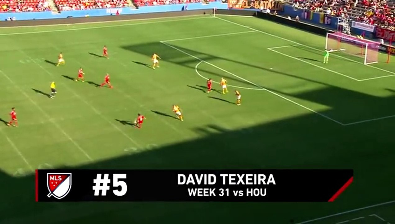 Top 5 Long Distance Goals of 2015 - MLS ( Major League Soccer  )