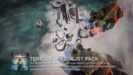 HELLDIVERS™ Terrain Specialist Pack Trailer - PS4, PS3 & PS Vita