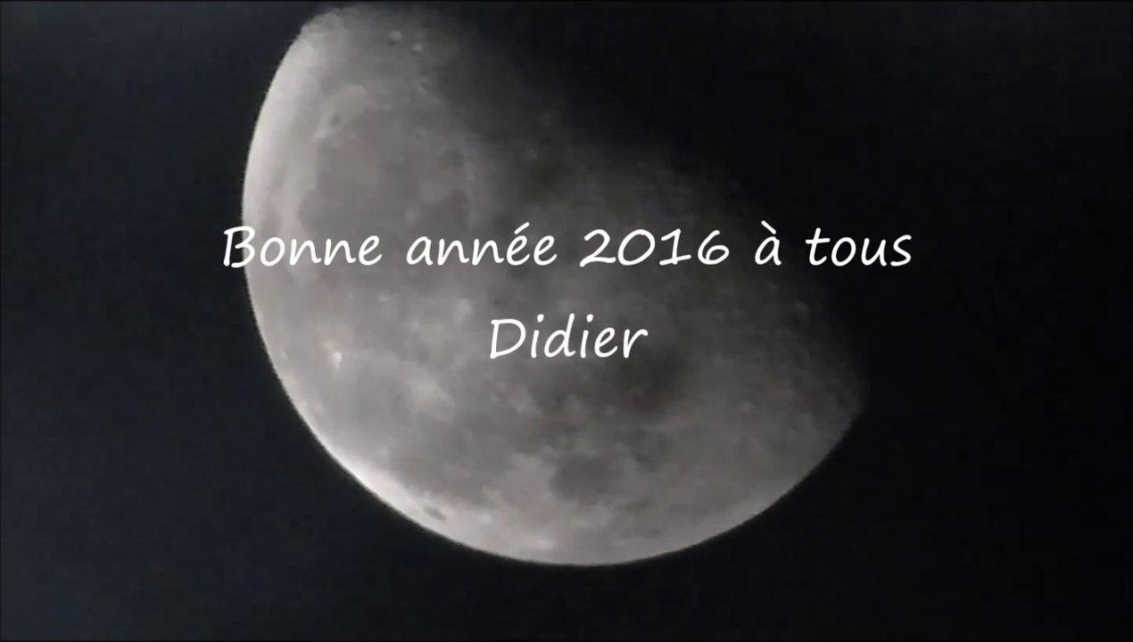 Bonne année 2016 à tous Didier