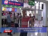 Lao NEWS on LNTV: Laos develops four major airports to Asean standards.11/2/2015