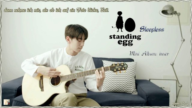 Standing Egg - Sleepless k-pop [german Sub] Mini Album inner