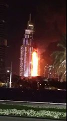 Fire accident in Dubai Hotel