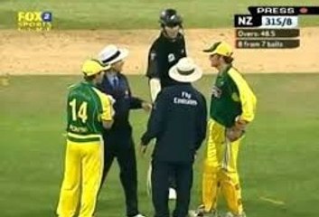 Ricky Ponting Fighting With Billy Bowden And Aleem Dar   Controversial No Ball D